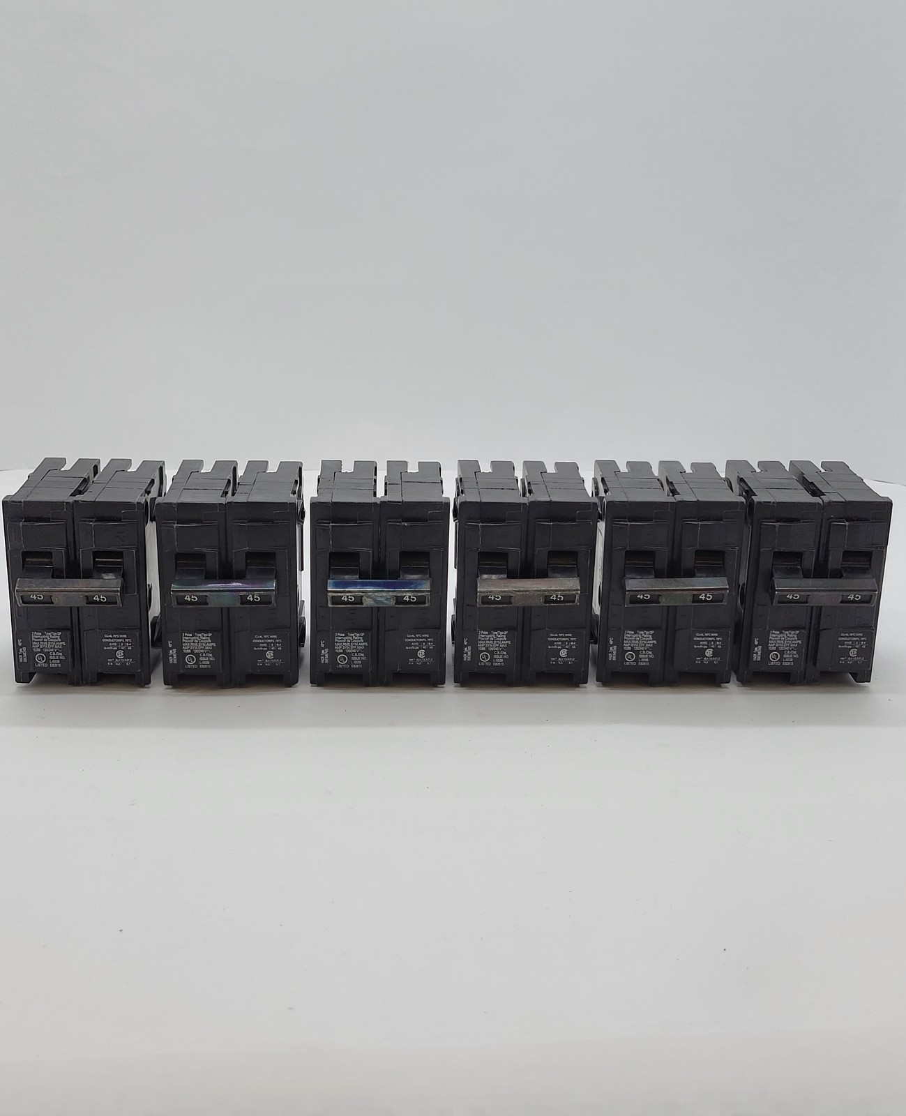 6PC Siemens Q245 Plug-In Circuit Breaker 45A 2P 1PH 120/240V 10KA QP