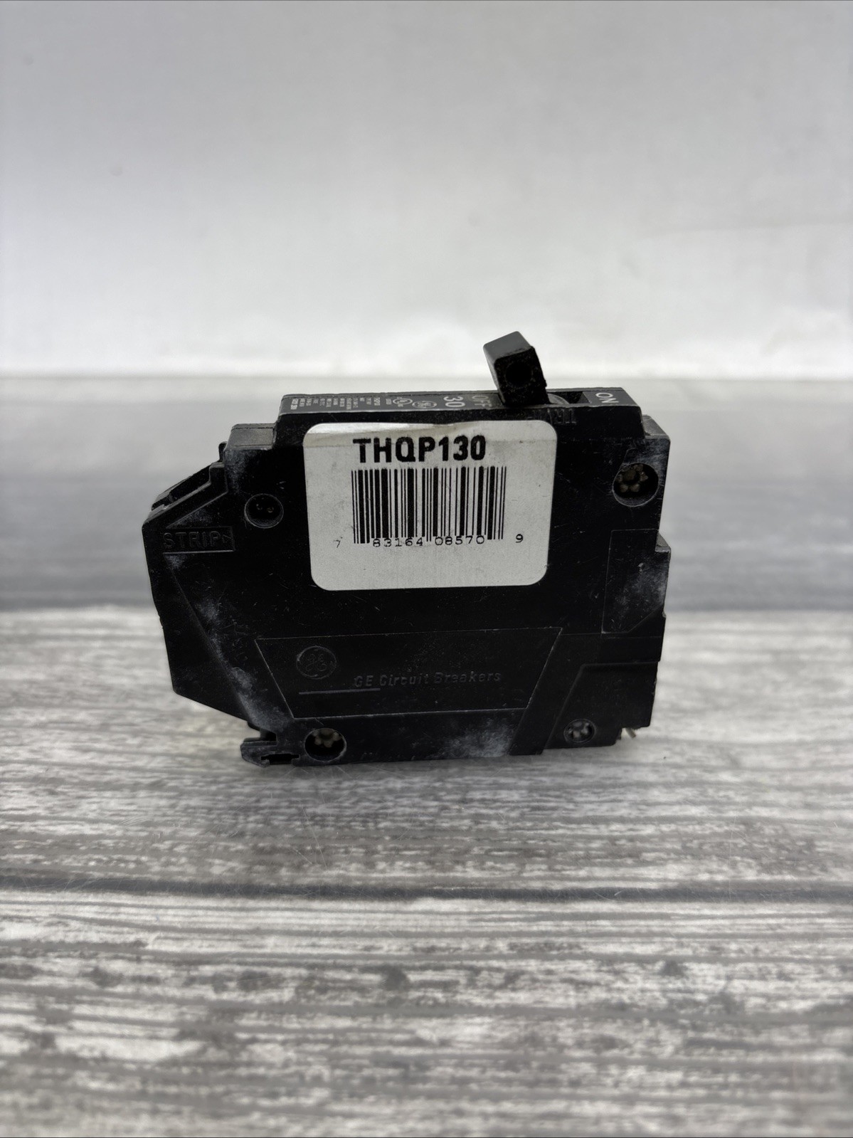 GE THQP130 Q-LINE 30A 1/2″ Thin Single-Pole Standard Trip Circuit Breaker {3}