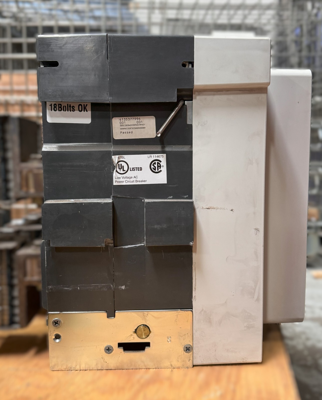 Eaton Magnum SB SBSC30 3000 Amp 3 Pole SBSC303WEA with Digitrip 520