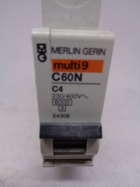 Merlin Gerin Multi9 C60N C4 1-Pole Circuit Breaker, 230/400V