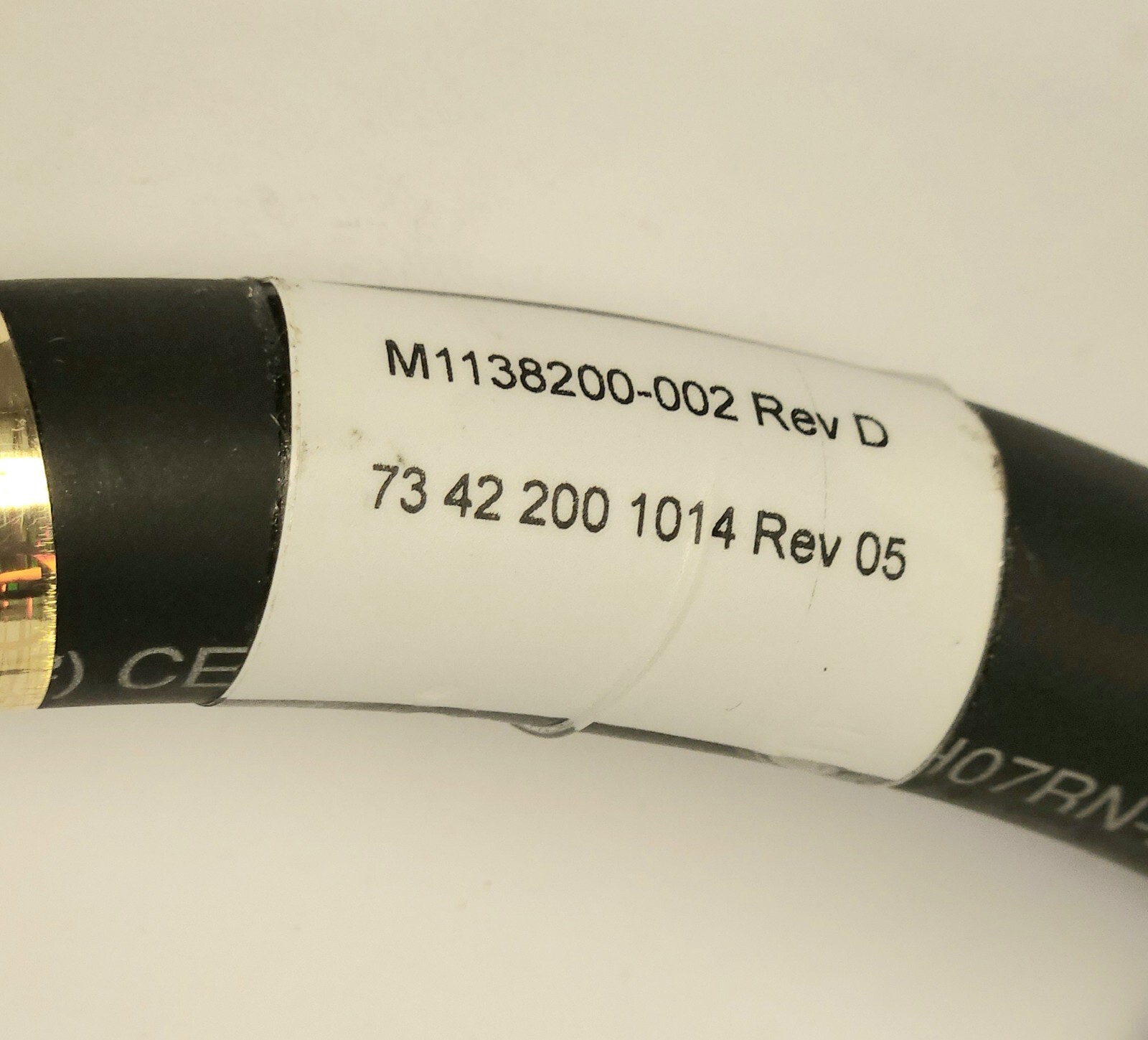 HARTING HAN-ECO M1138200 002 POWER Connecting Cable With 30 AMP Breaker Assembly