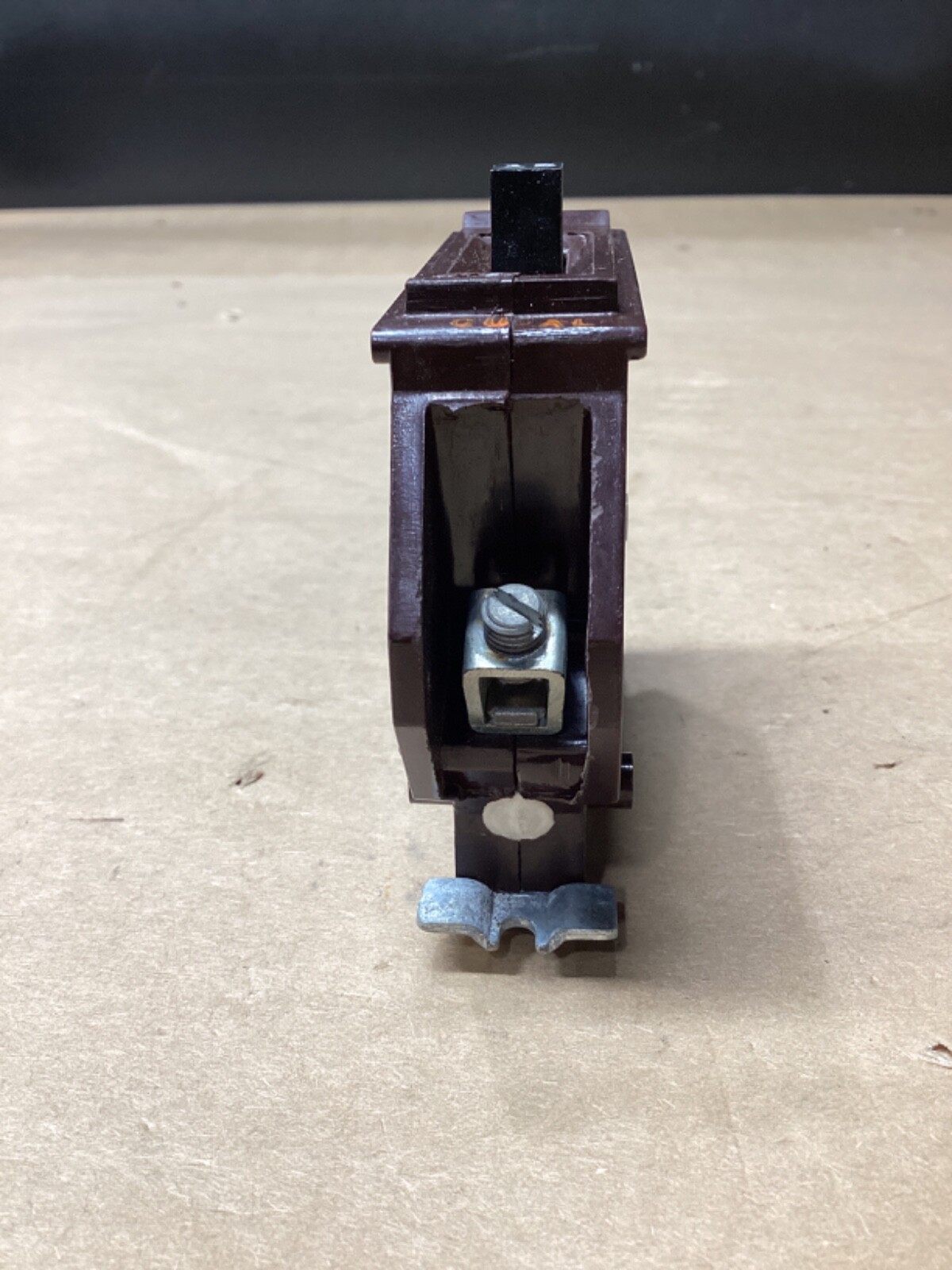 Wadsworth A115 15 Amp 1 Pole 1P Type A METAL FOOT Circuit Breaker #106F298*CO