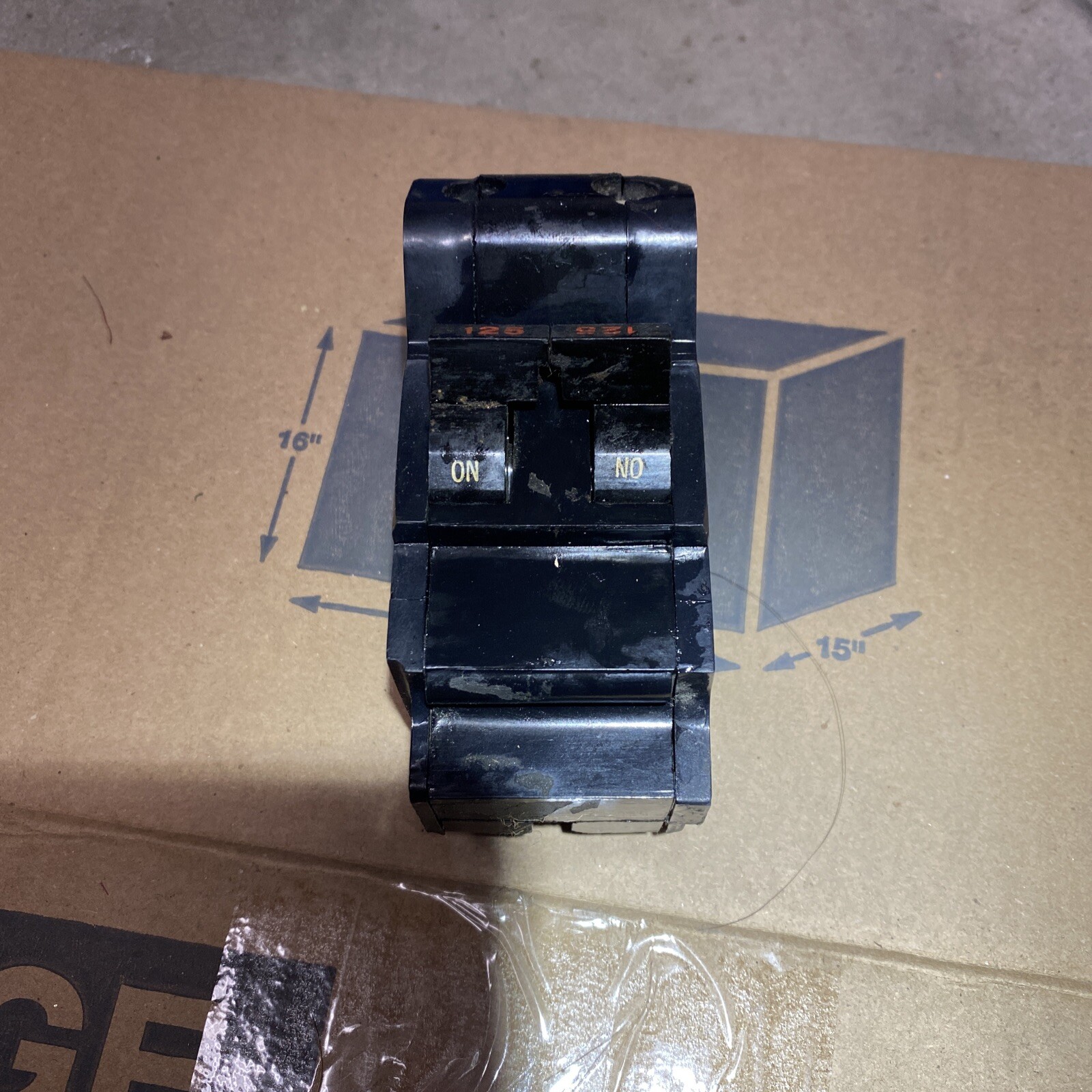 Federal Pacific 125 Amp 2 Pole Type NA Circuit Breaker FPE Stab-Lok 240V