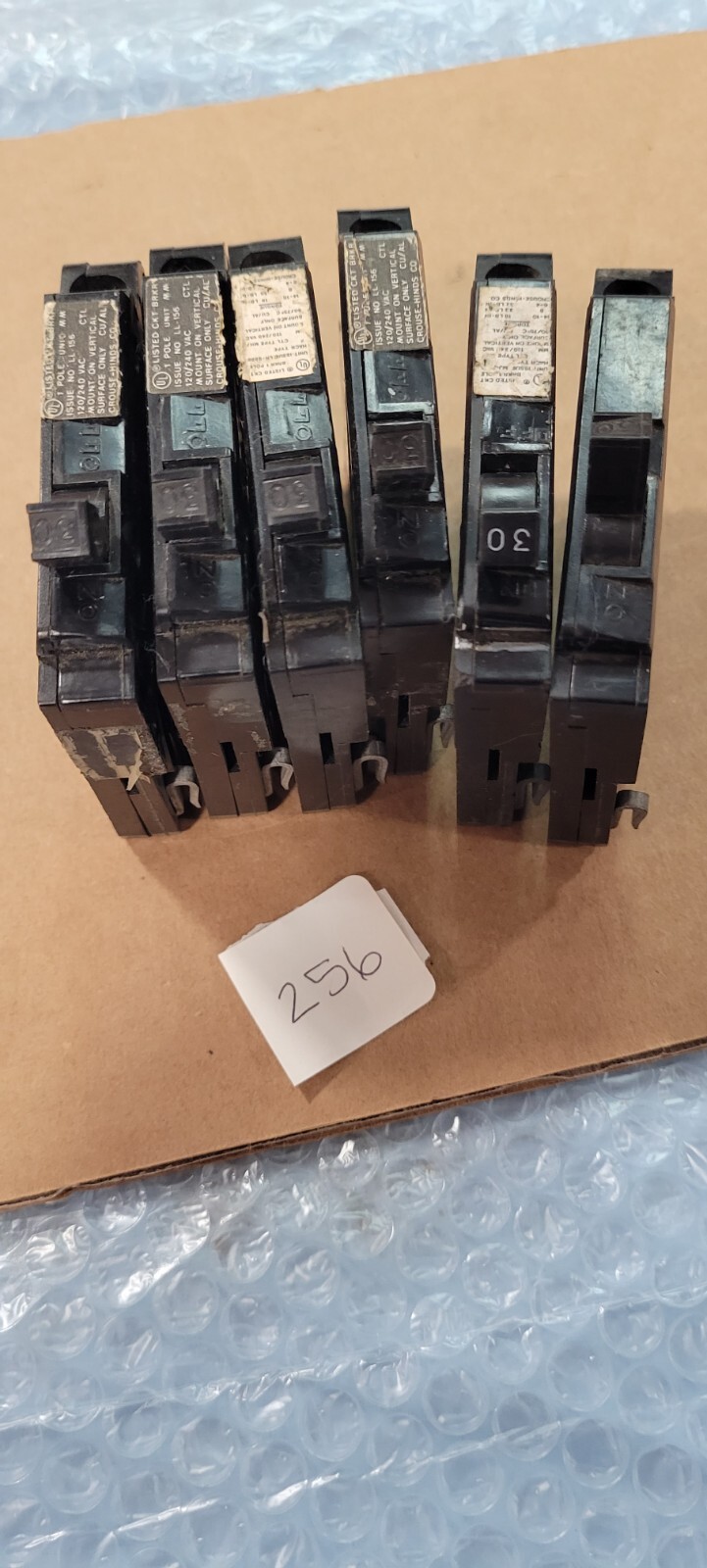 Crouse Hinds Challenger Crouse  MH130L A130L  Circuit Breaker LEFT Hook #256 1PC