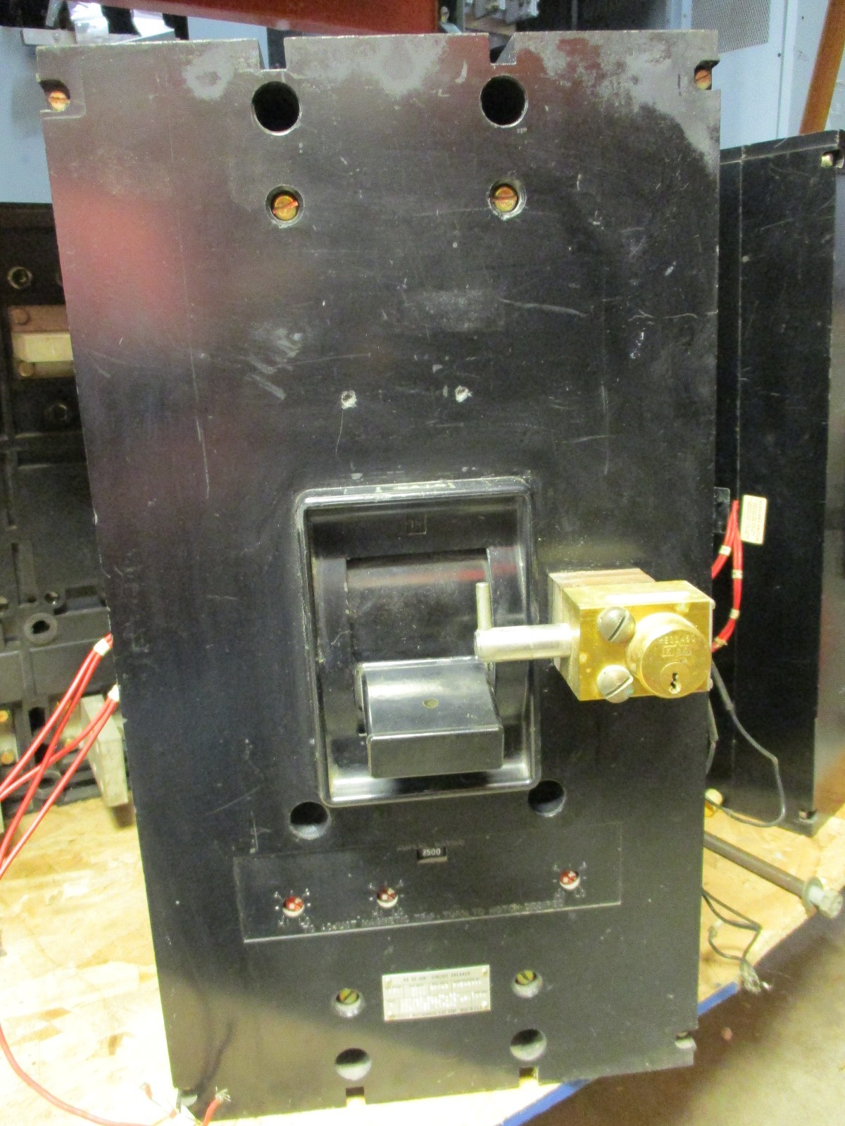 Westinghouse PB33000F, 2500A Trip, +Aux & Shunt, Breaker- TEST REPORT +WARRANTY