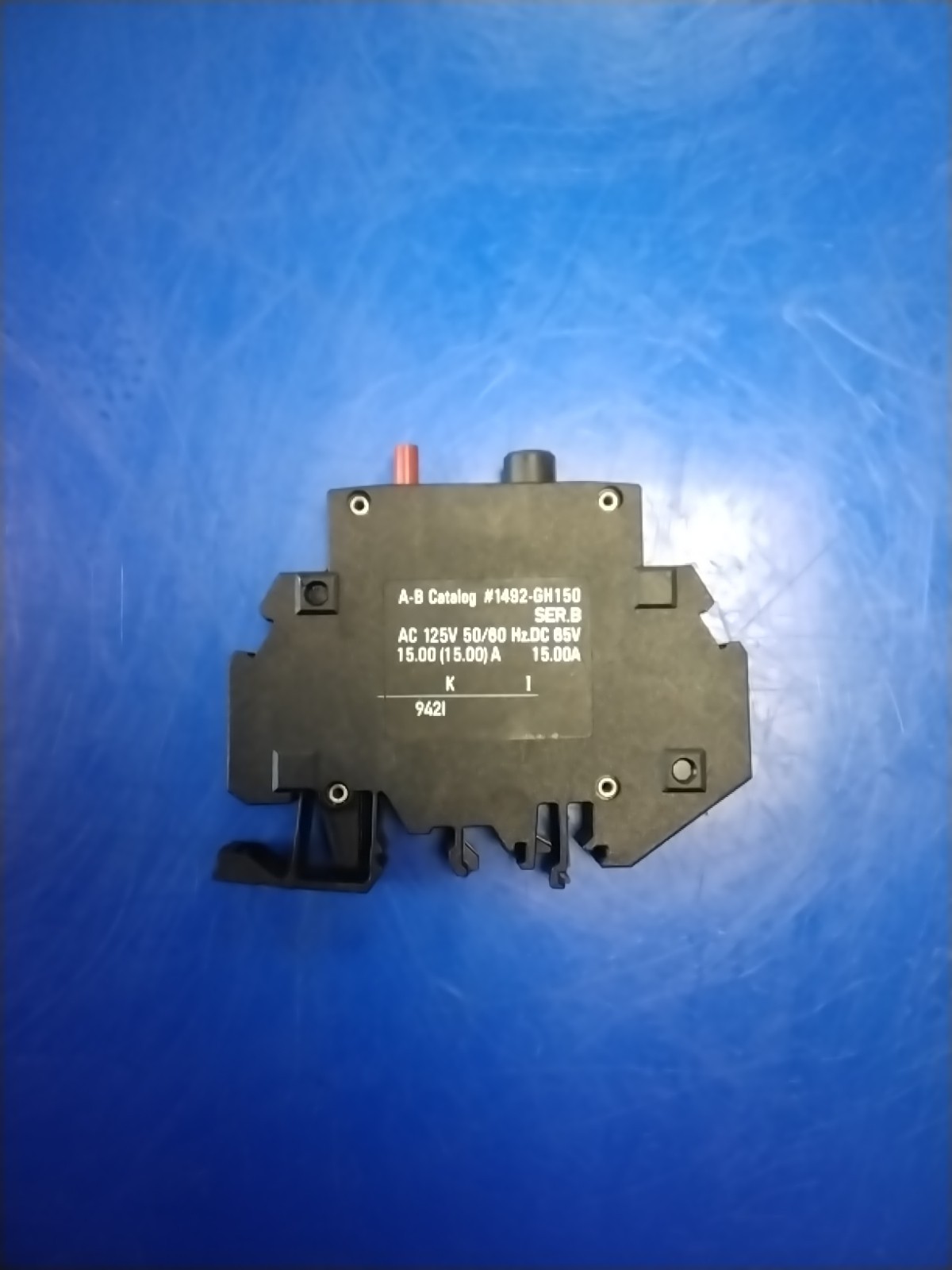 Allen-Bradley 1492-GH150 Ser. B Circuit Breaker 15A 125VAC 65VDC
