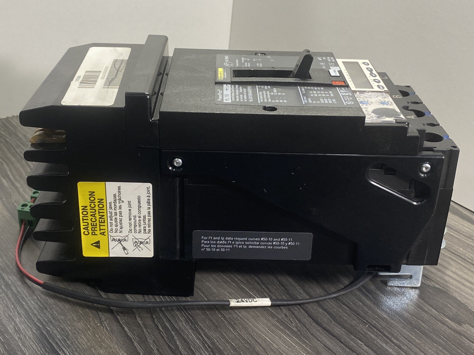 New Square D PowerPact HLA36150 3-P 150A 600V 125KA 3-Ph Circuit Breaker – USA