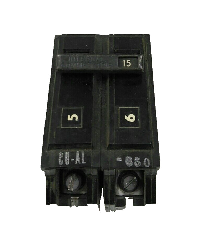 GE /BREAKER/TQL2115/15A/2P/ 120/240VA/TYPE TQL-AC/GROVE/USE/L201