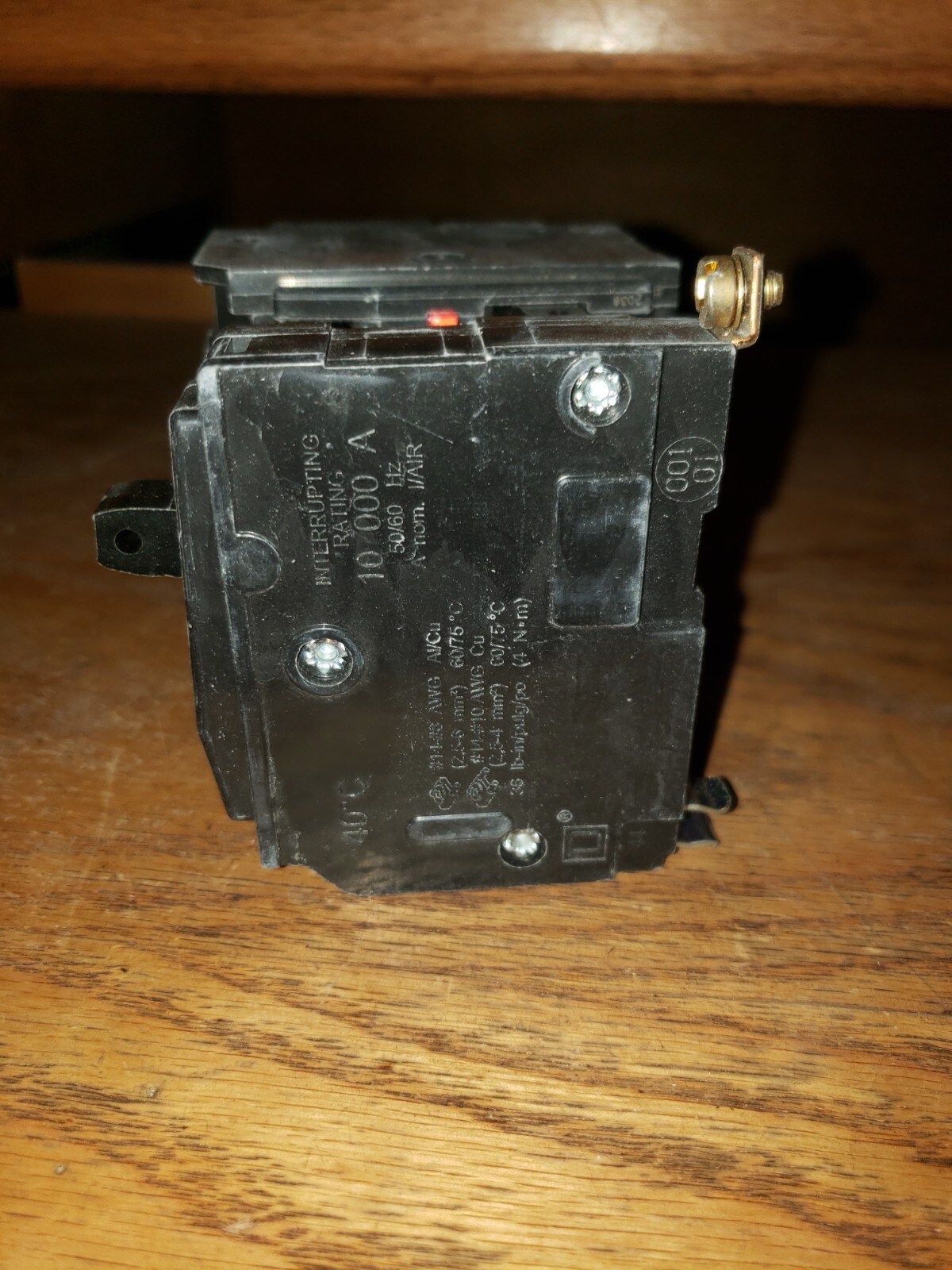 SQUARE D QOB120 1 POLE BOLT-ON CIRCUIT BREAKER (BRAND NEW) (LOT OF 5)