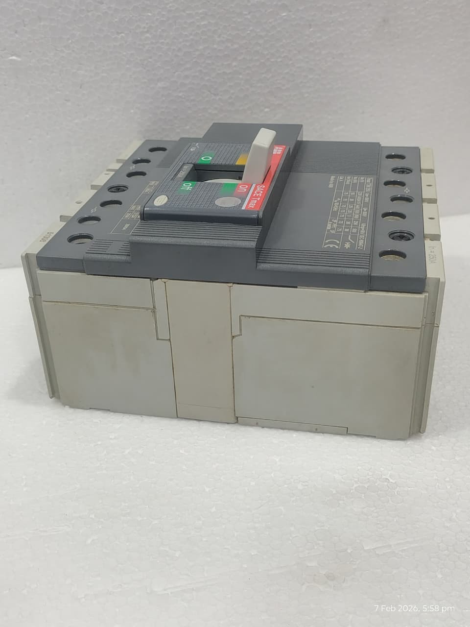 ABB SACE TMAX T3 N 250 1SDA051306R1 4 Pole 250Amp CIRCUIT BREAKER