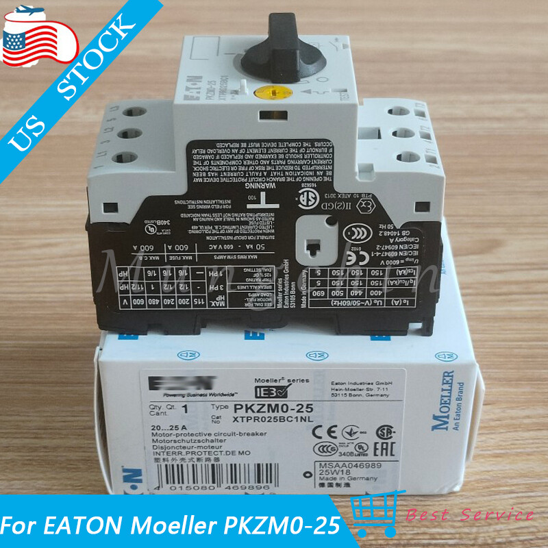 NEW Circuit Breaker PKZM0-25 XTPR025BC1 For EATON MOELLER Free Shipping From USA