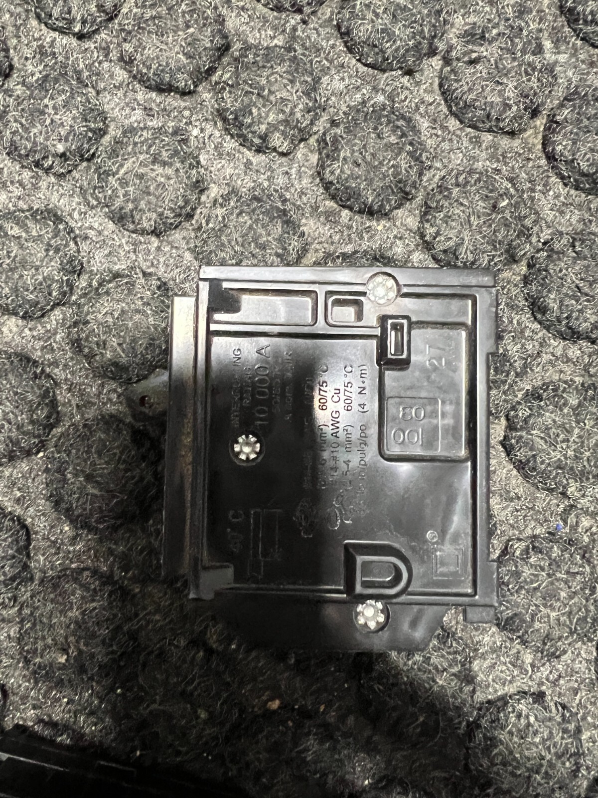 SQUARE D DP-4075 TYPE HOMT20 20Amp Single Pole Circuit BREAKER