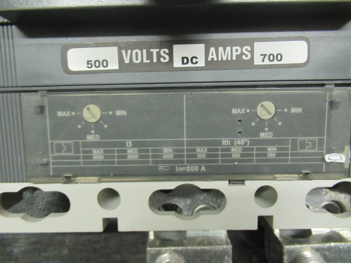 ABB BREAKER SACE-S6 S6N 600VDC 600VAC 700A GUARD AND LUGS INCLUDED **WARRANTY**