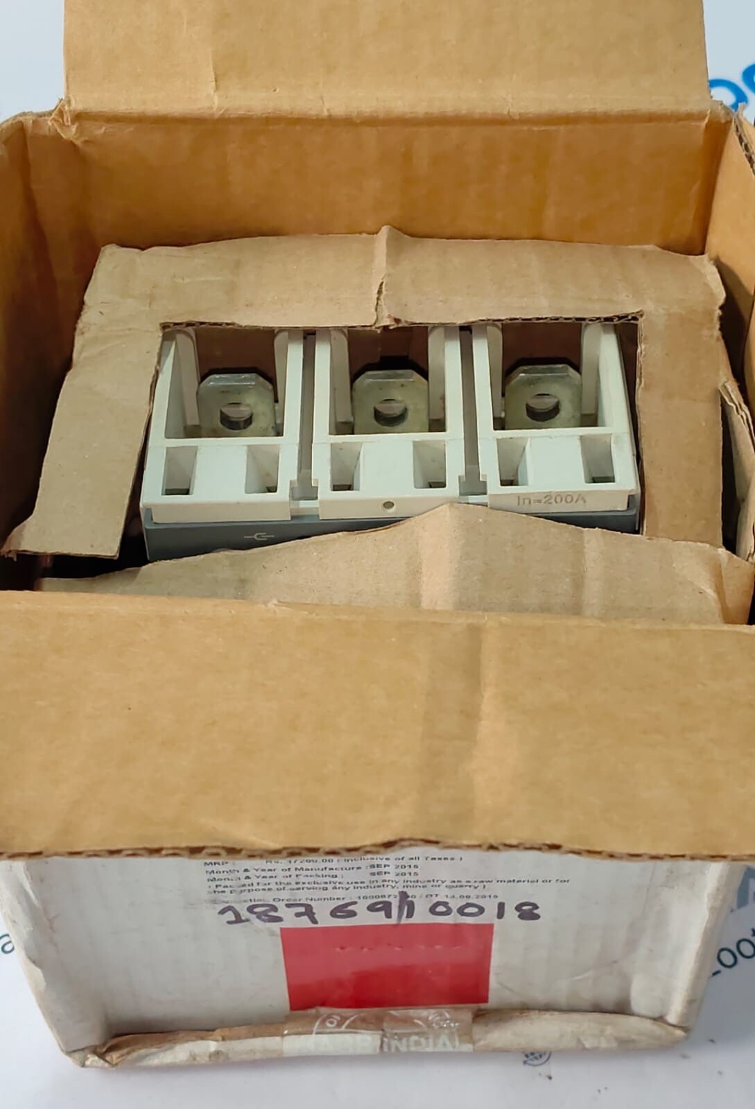 ABB SACE Tmax T3N250 3 POLE 200 AMP MOULDED CASE CIRCUIT BREAKER 1SDA051246R1 #2