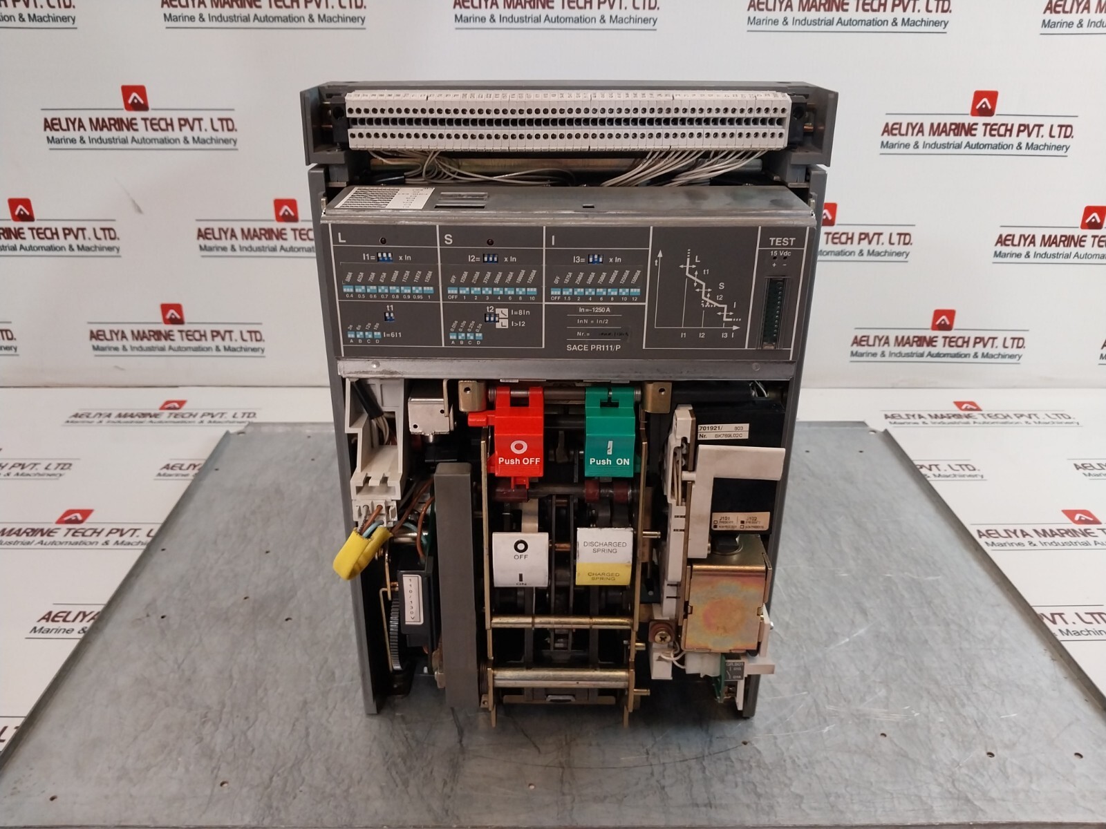 ABB SACE E2N 12 Low Voltage Air Circuit Breaker 1250A 55kA X 1s 690V