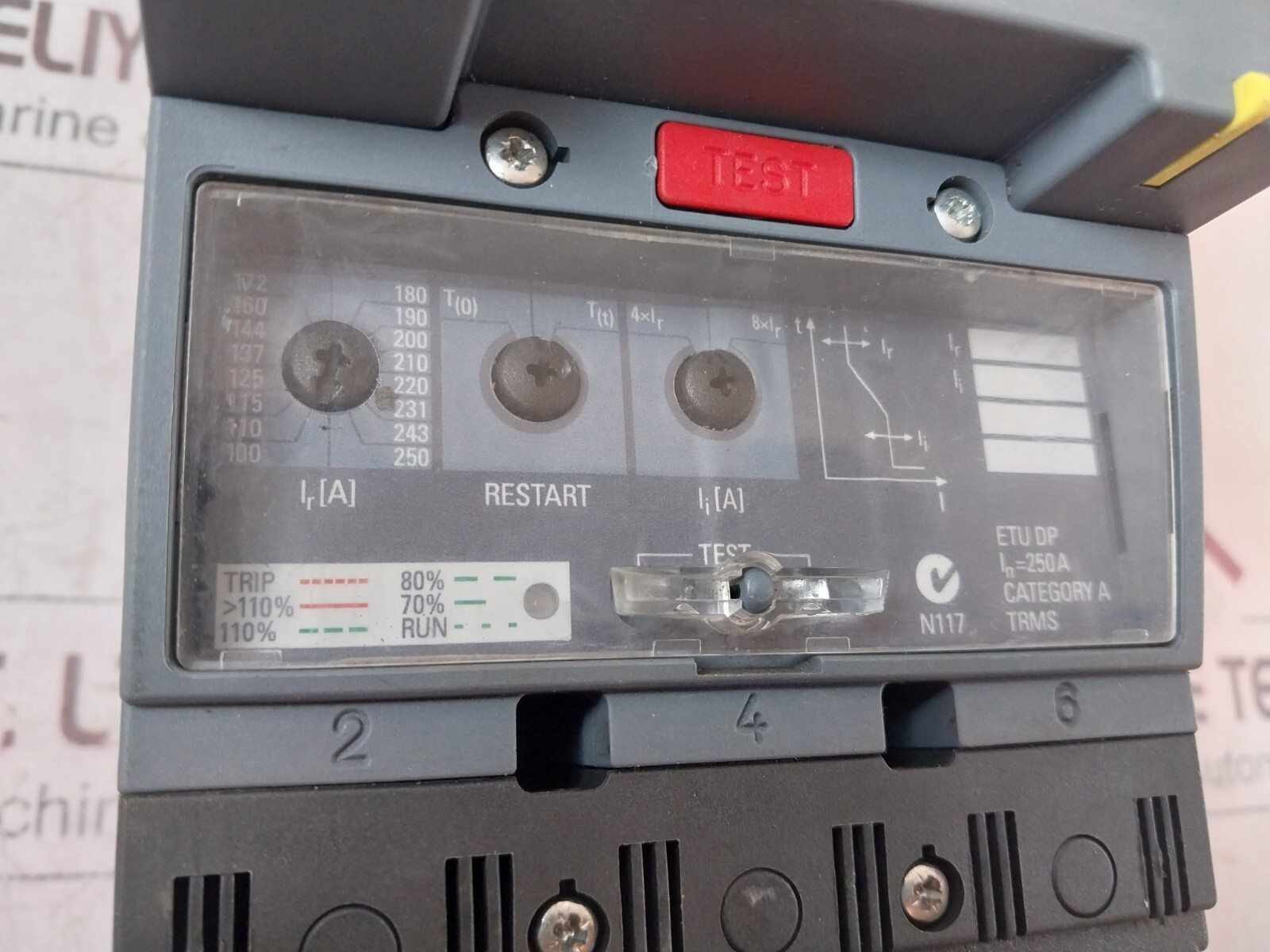 SIEMENS 3VT2725-2AA36-0AA0 Circuit Breaker 3VT2 250A