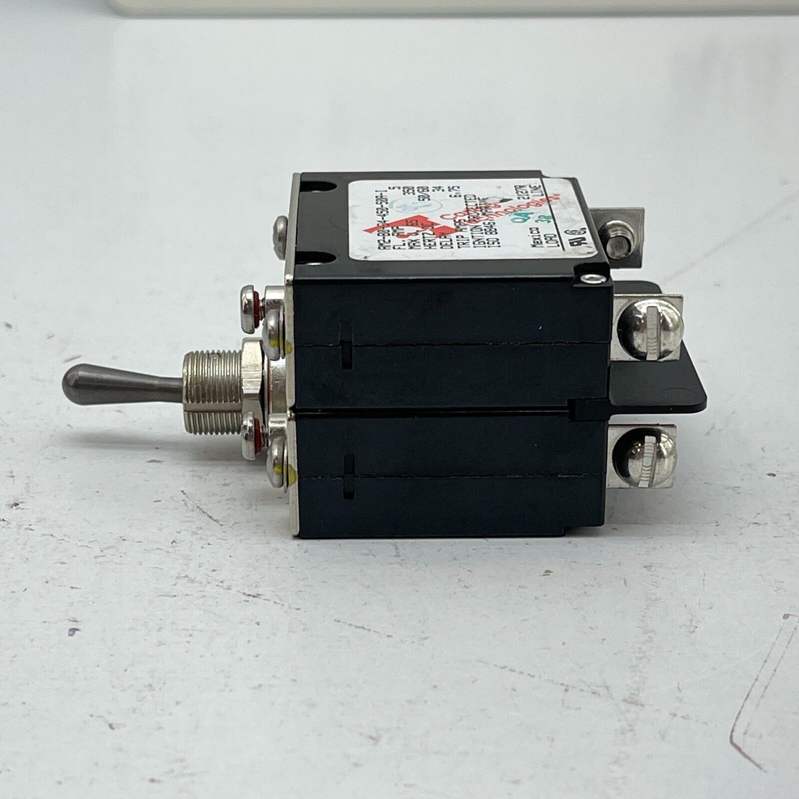 Carling Technologies Circuit Breaker 350V AC, 65V, 5A Toggle AM2-B0-34-450-50A-I