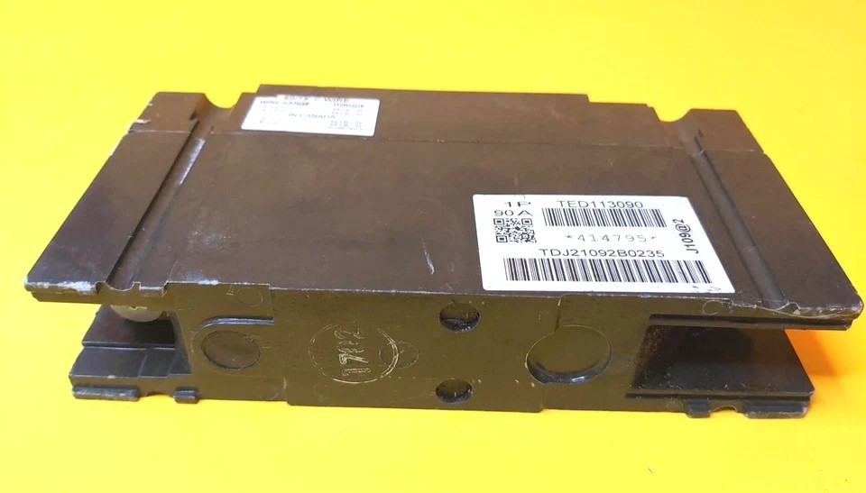 ⚡ GENERAL ELECTRIC GE TED113090 90A 1P 277 VAC 125 VDC E11592-J CIRCUIT BREAKER⚡