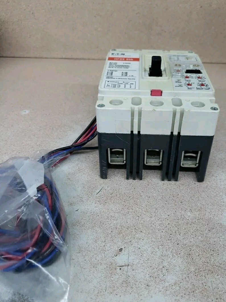 Eaton HFDE308036C01 Molded Case Circuit Breaker 80 Amp