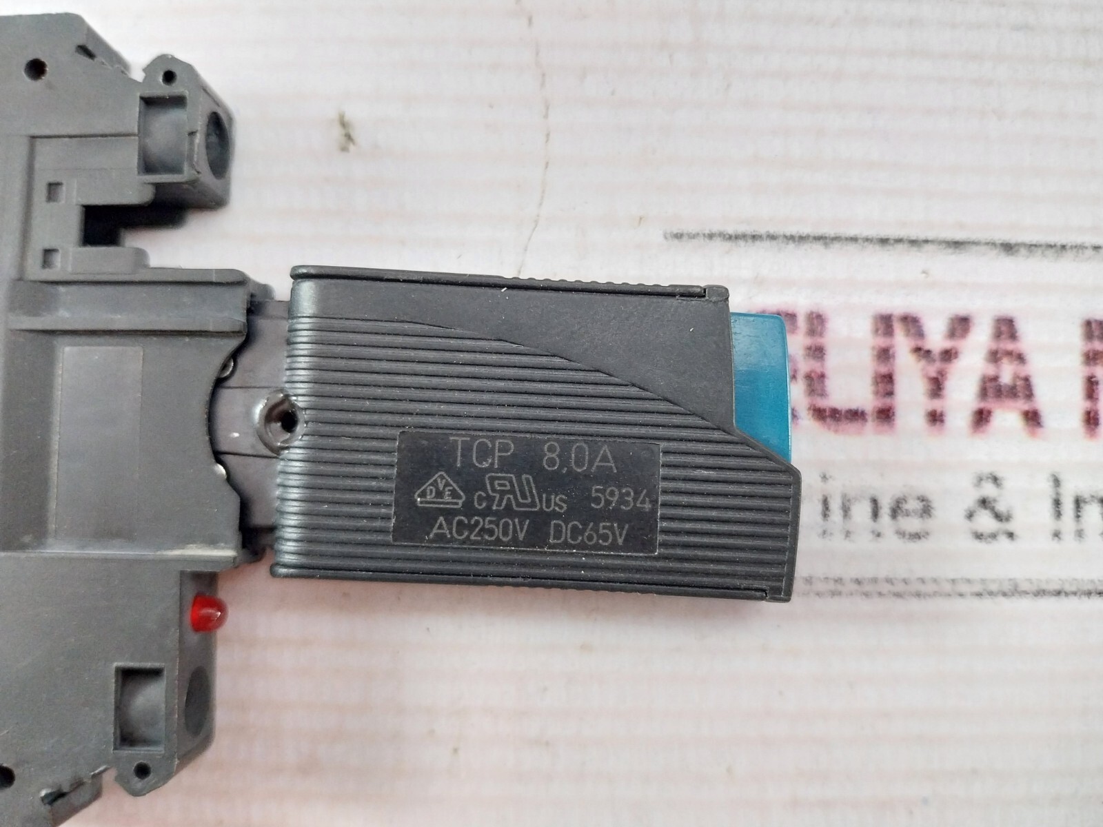 Phoenix Contact TCP 8.0A Circuit Breaker With Terminal Block UK 6-FSI/C