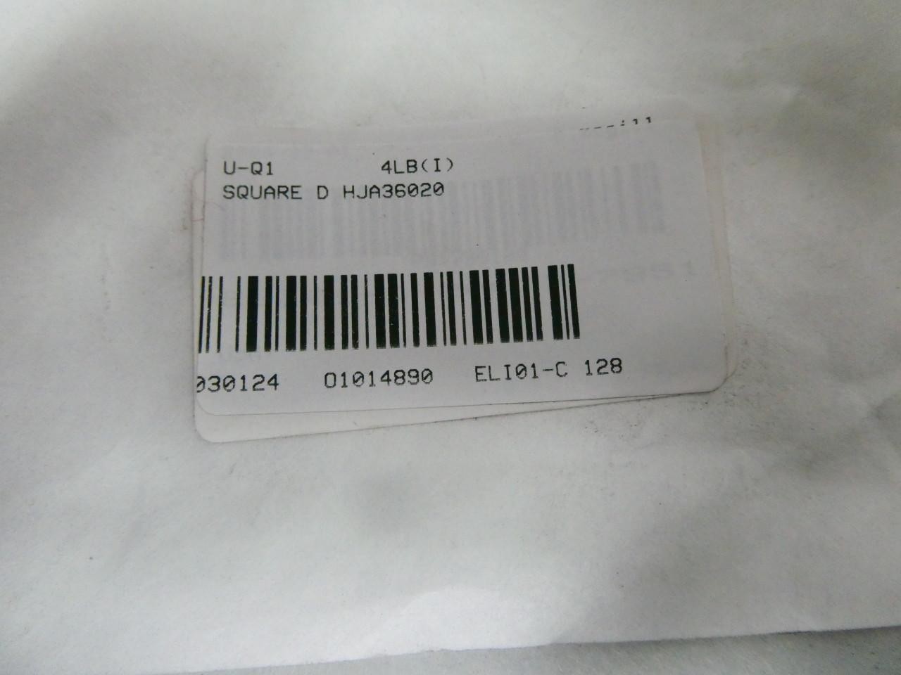 Square D HJA36020 Molded Case Circuit Breaker 3p 20a Amp 240/480/600v-ac