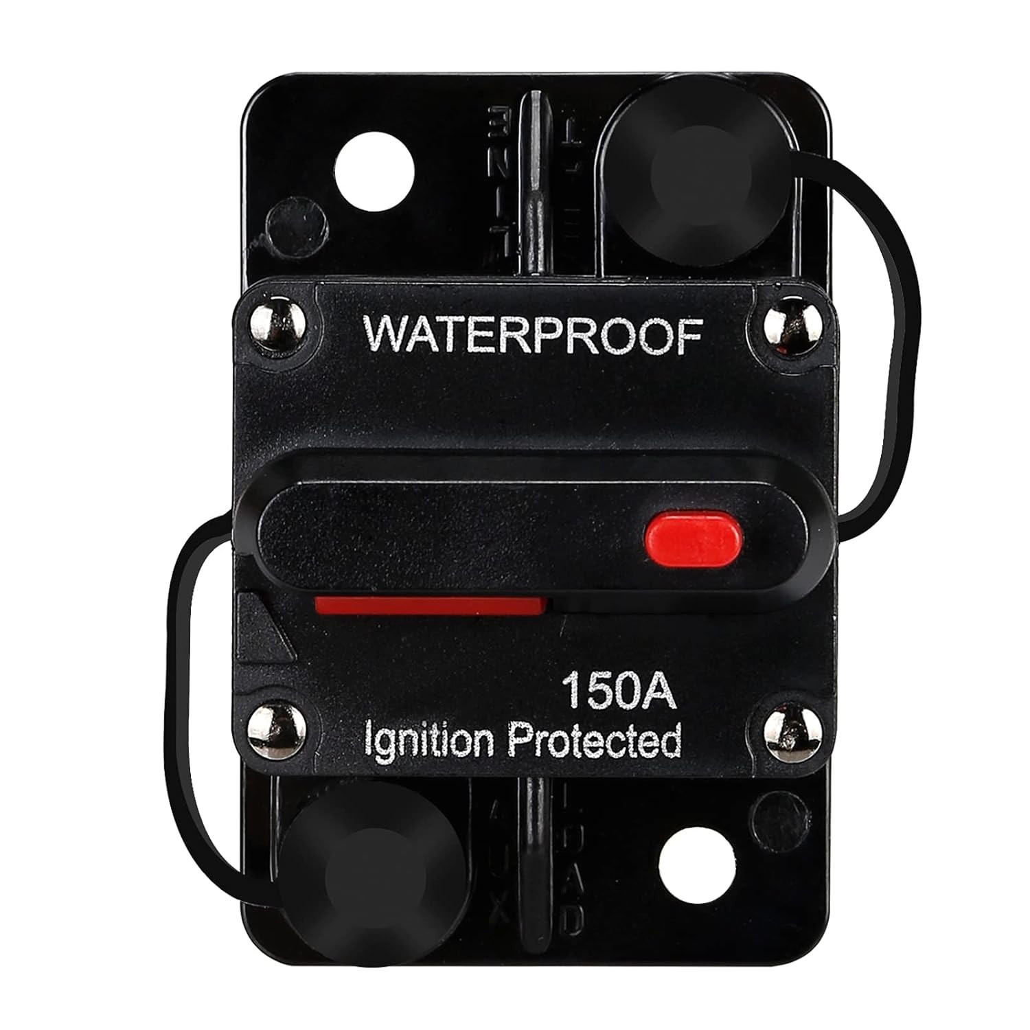Generic 150 Amp Waterproof Circuit Breaker,With Manual Reset,12V-48V Dc,30A-300A