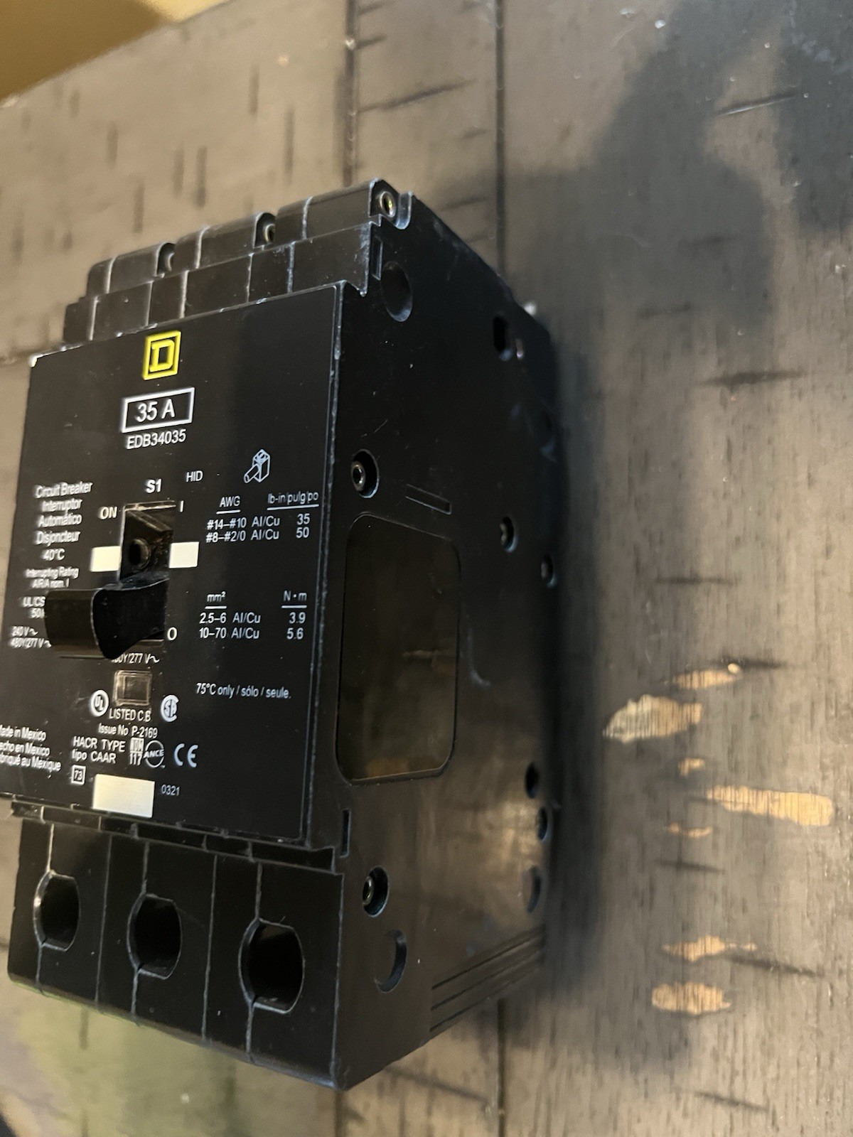 Square D EDB34035