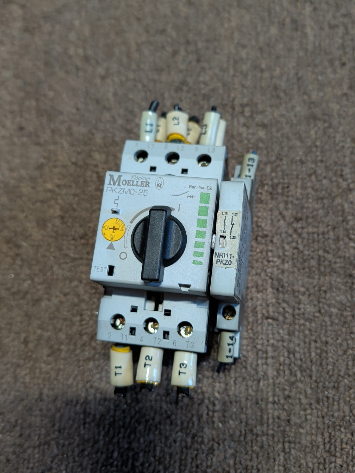 Motor Protective Circuit Breaker PKZM025 For Eaton Moeller PKZM0-25
