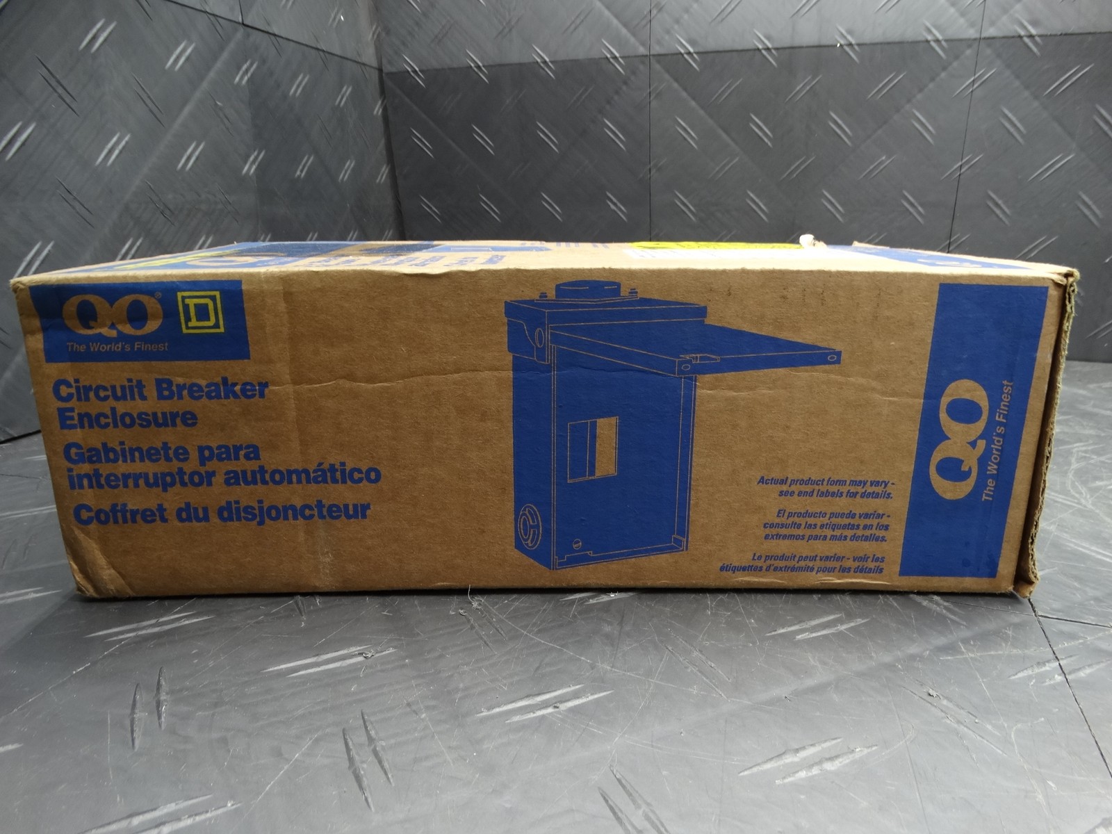 Square D QO 100A 2-Pole Outdoor Circuit Breaker Enclosure with QO2100 Breaker