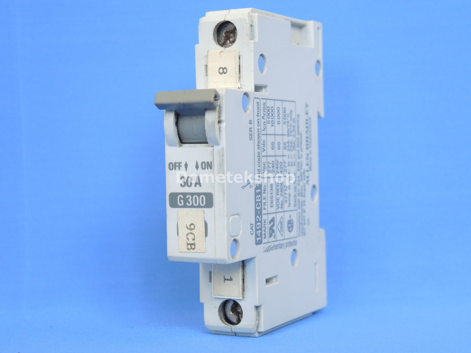 Allen-Bradley 1492-CB1-G300 30A Circuit Breaker 1-phase