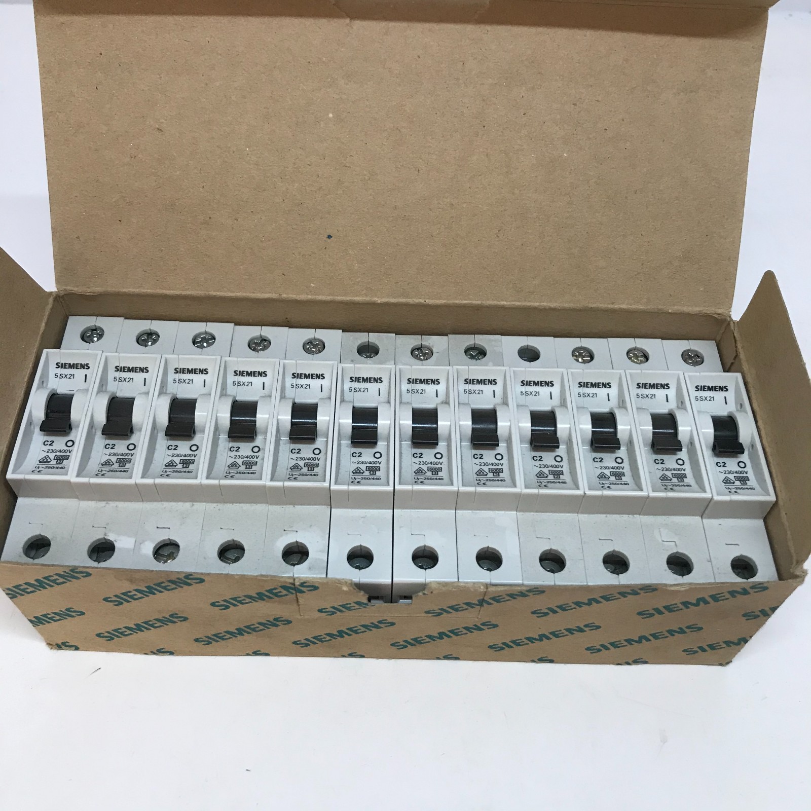 Siemens Miniature Circuit Breaker 5SX2 102-7 – New in box (Qty 12)