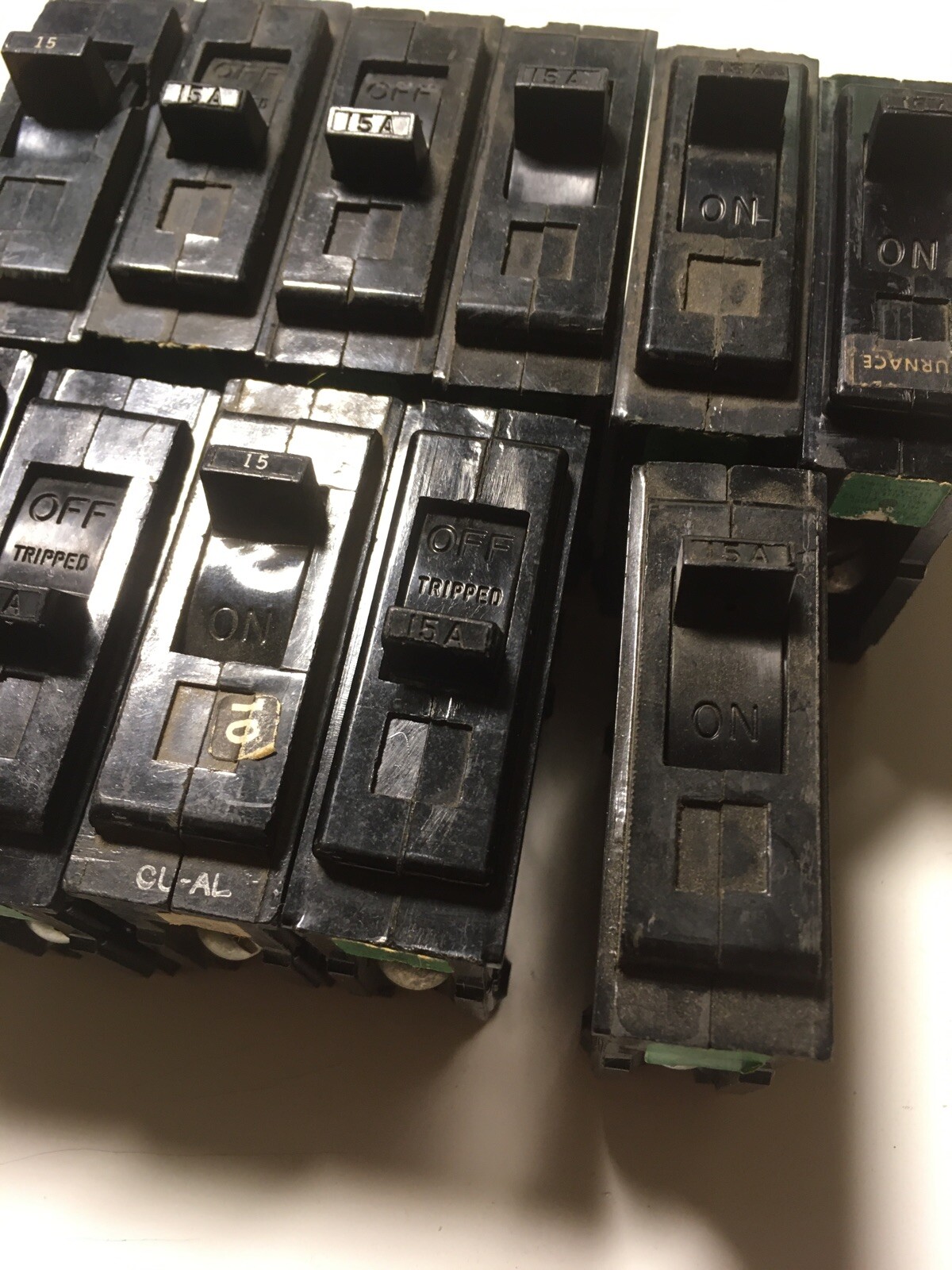 GE GENERAL ELECTRIC TQL1115 Model TQL 1 Pole 15 Amp 120 Volt 1P 15A 120 / 240 V