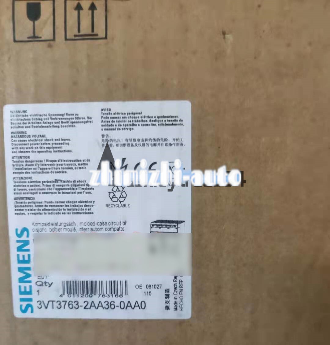 1PC New Siemens 3VT3763-2AA36-0AA0 Circuit Breaker 3VT3 763-2AA36-0AA0