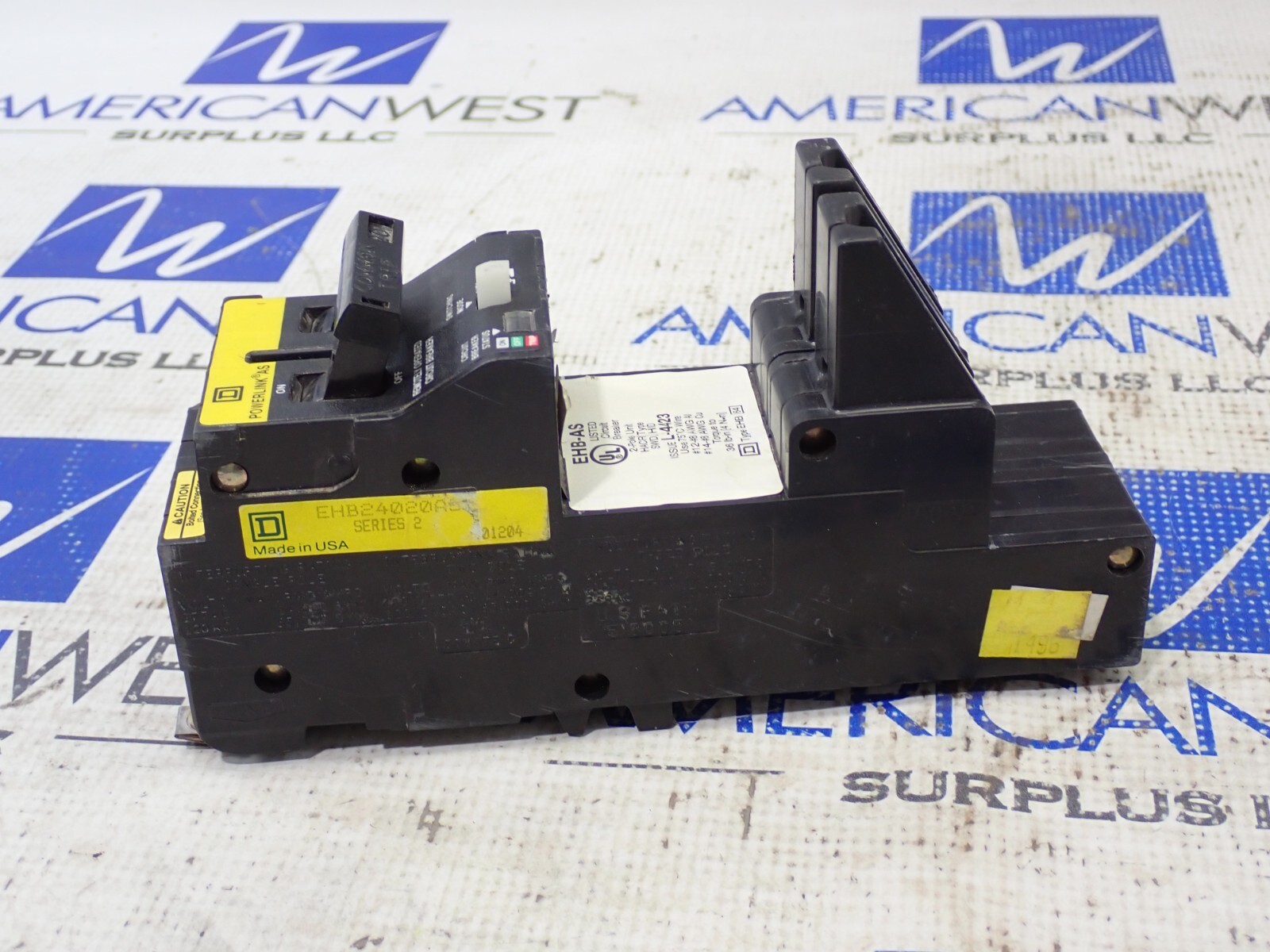 Square D PowerLink Circuit Breaker EHB24020AS 2 Pole EHB 20Amp – TESTED