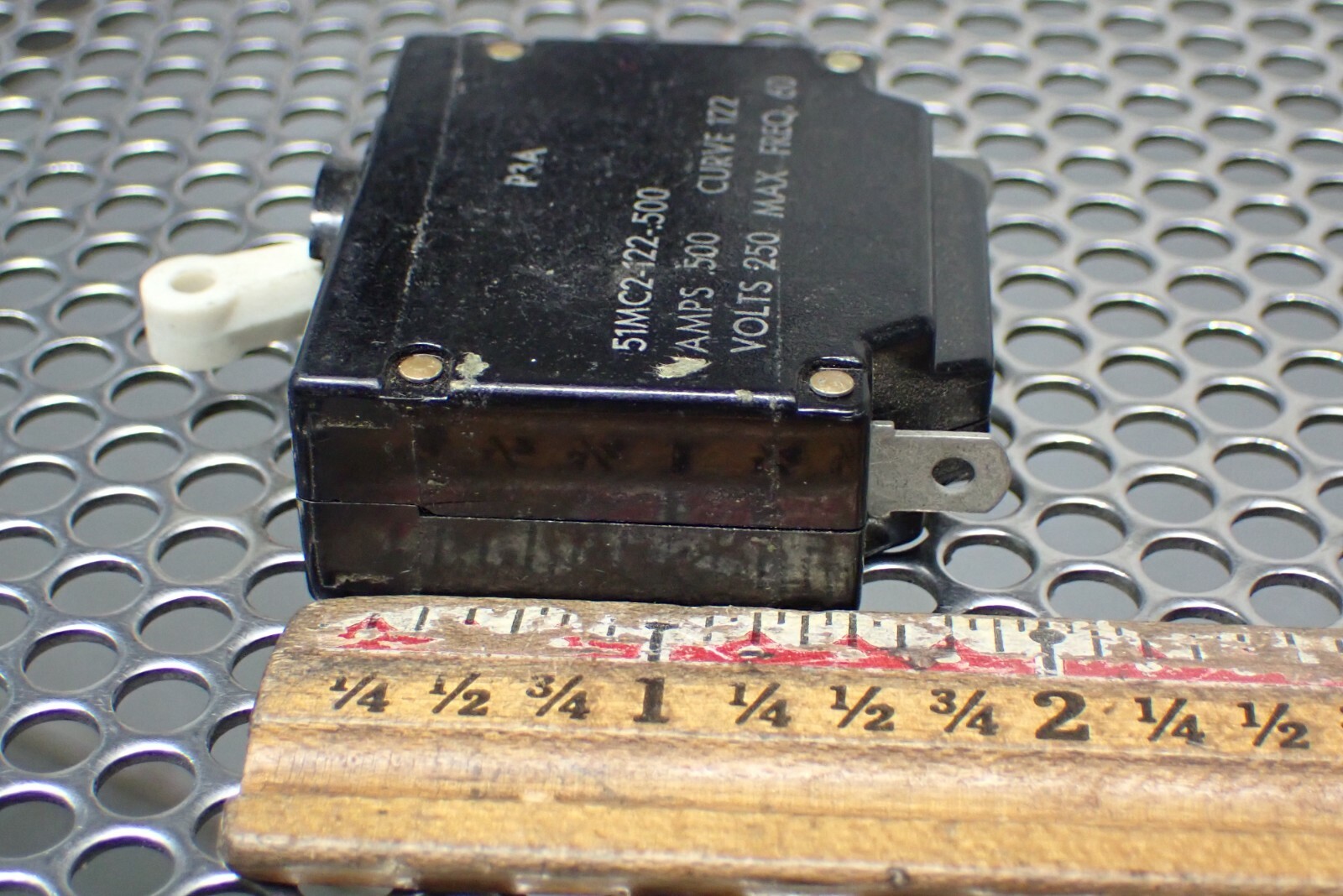 Klixon 51MC2-122-.500 Circuit Breaker .500A Curve 122 250V Max Freq. 60 New