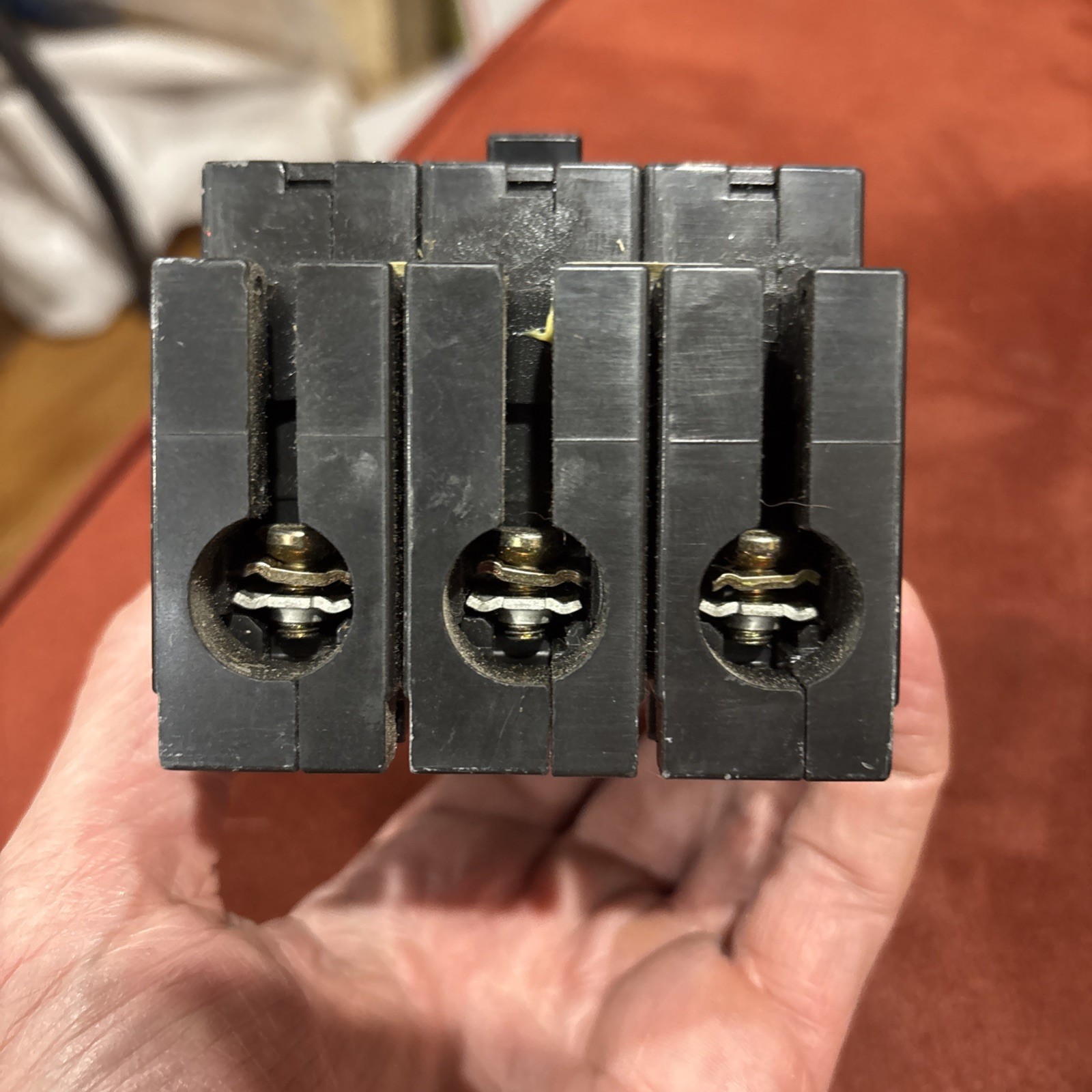 Square D EHB34020 20 amp 480/277 Volt 3 Pole Bolt On Type EHB Circuit Breaker