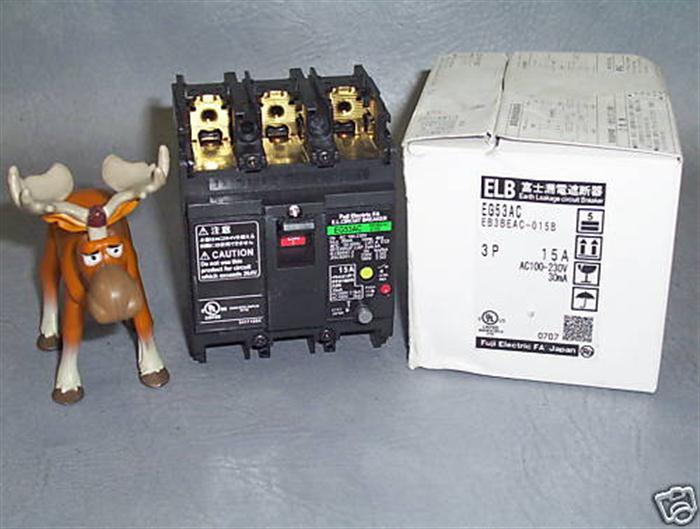 EG53AC Fuji Earth Leakage Breaker 15 Amp