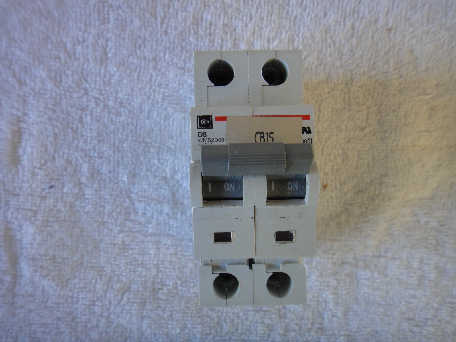 EATON Cutler Hammer Circuit Breaker 8A 415V 2 Pole WMS2D08