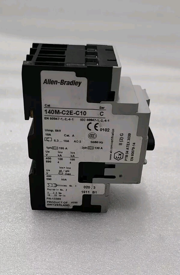 Allen-Bradley 140M-C2E-C10 Series C Motor Protection Circuit Breaker FREE SHIPP