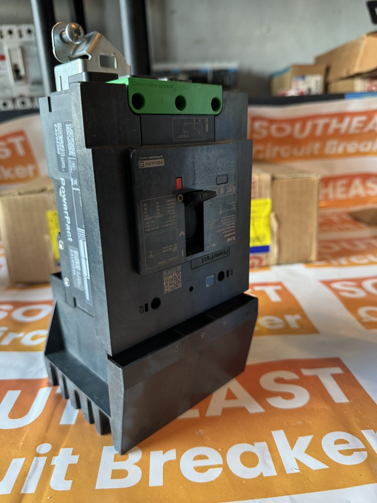Square D PowerPack I-Line 600V 40A 3P BJA36040 Circuit Breaker
