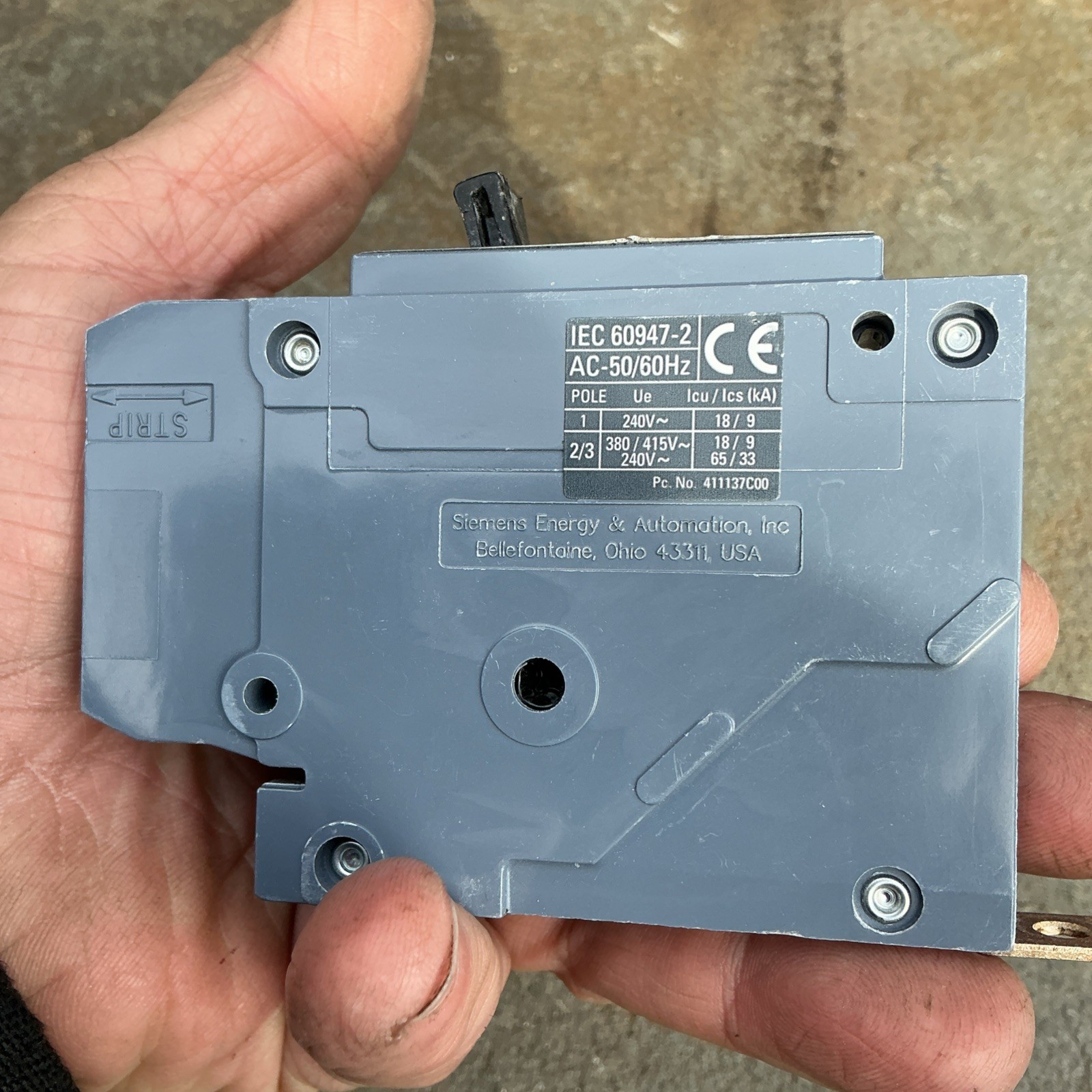 Siemens BQD120BP 1 Pole Circuit breaker