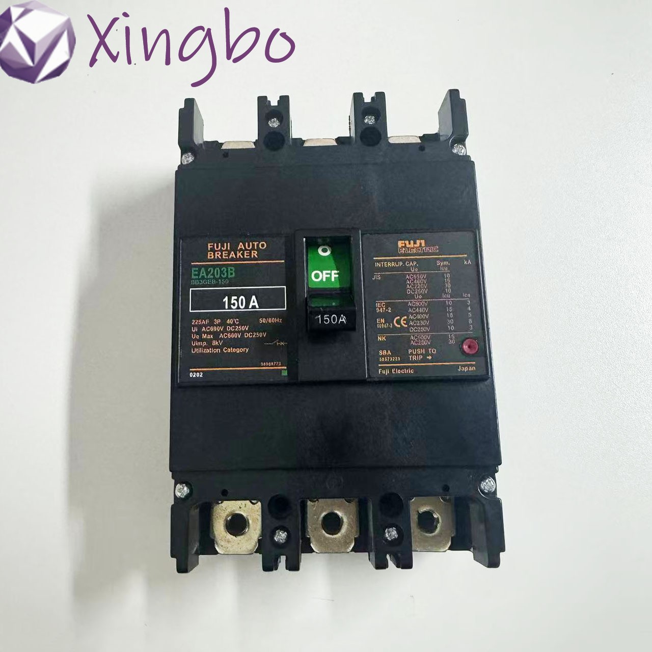 1PCS NEW Fuji Electric EA203B 3P 150A Industrial Automation Auto Circuit Breaker