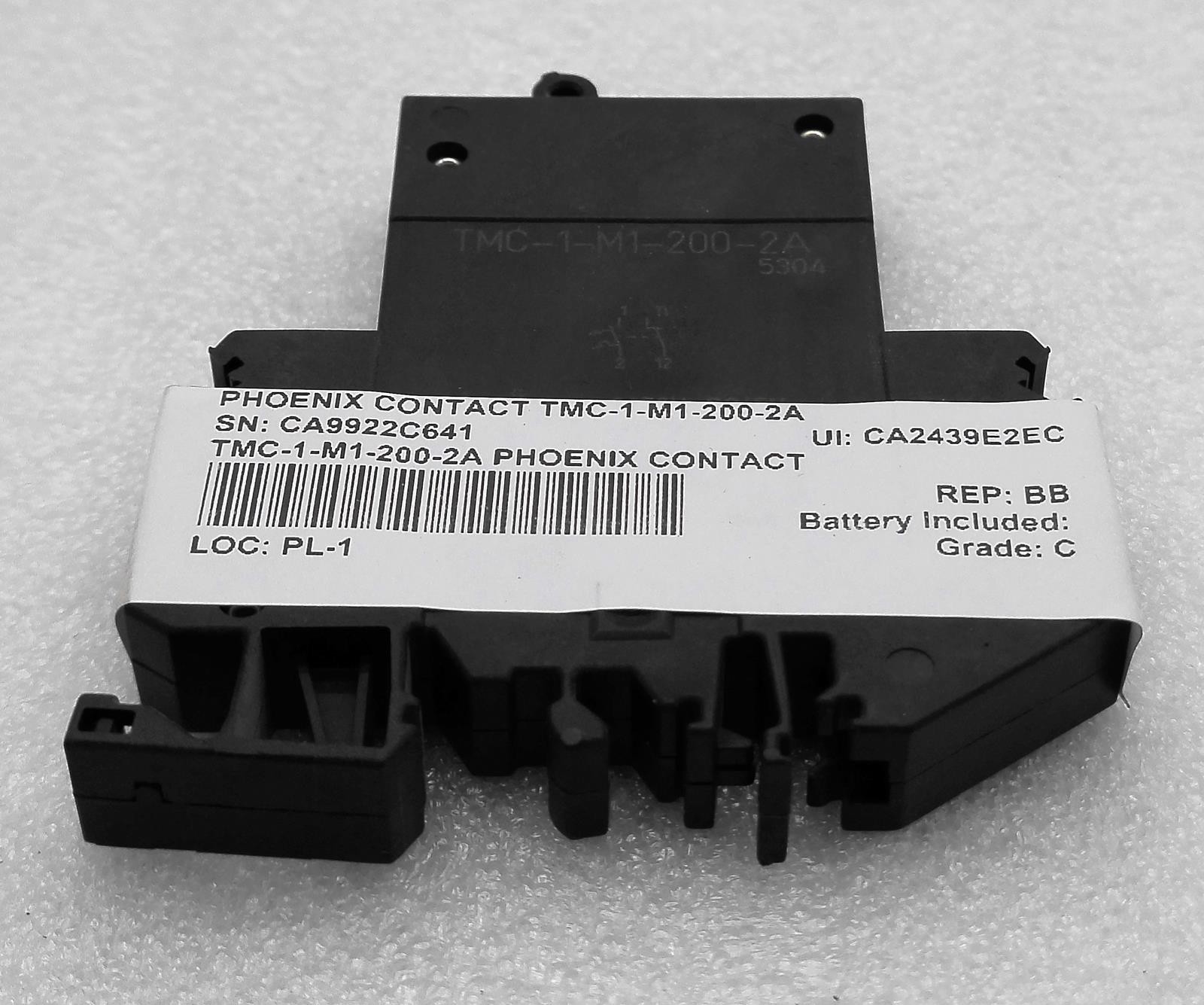 PHOENIX CONTACT TMC-1-M1-200-2A SINGLE-POLE TMC DEVICE CIRCUIT BREAKER