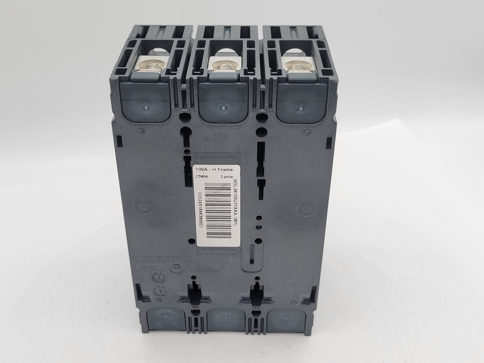 Square D HDL36100U31XAA PowerPact Circuit Breaker 100 Amp 3 Pole 240/480/600V