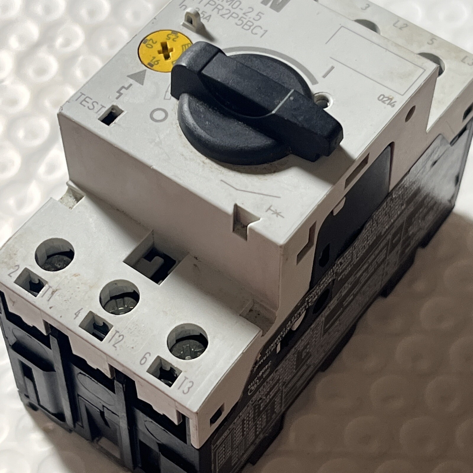 Eaton PKZM0-2.5 Manual Motor Protector 2.5A XTPR2P5BC1, New Open Box
