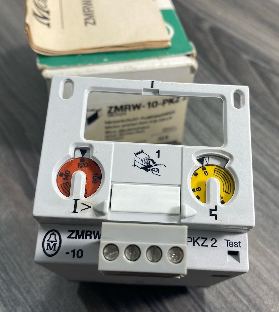 NOS Moeller ZM-10-PKZ2 Thermal Overload Trip Module 6-10A ZM (RW) – 10-PKZ2