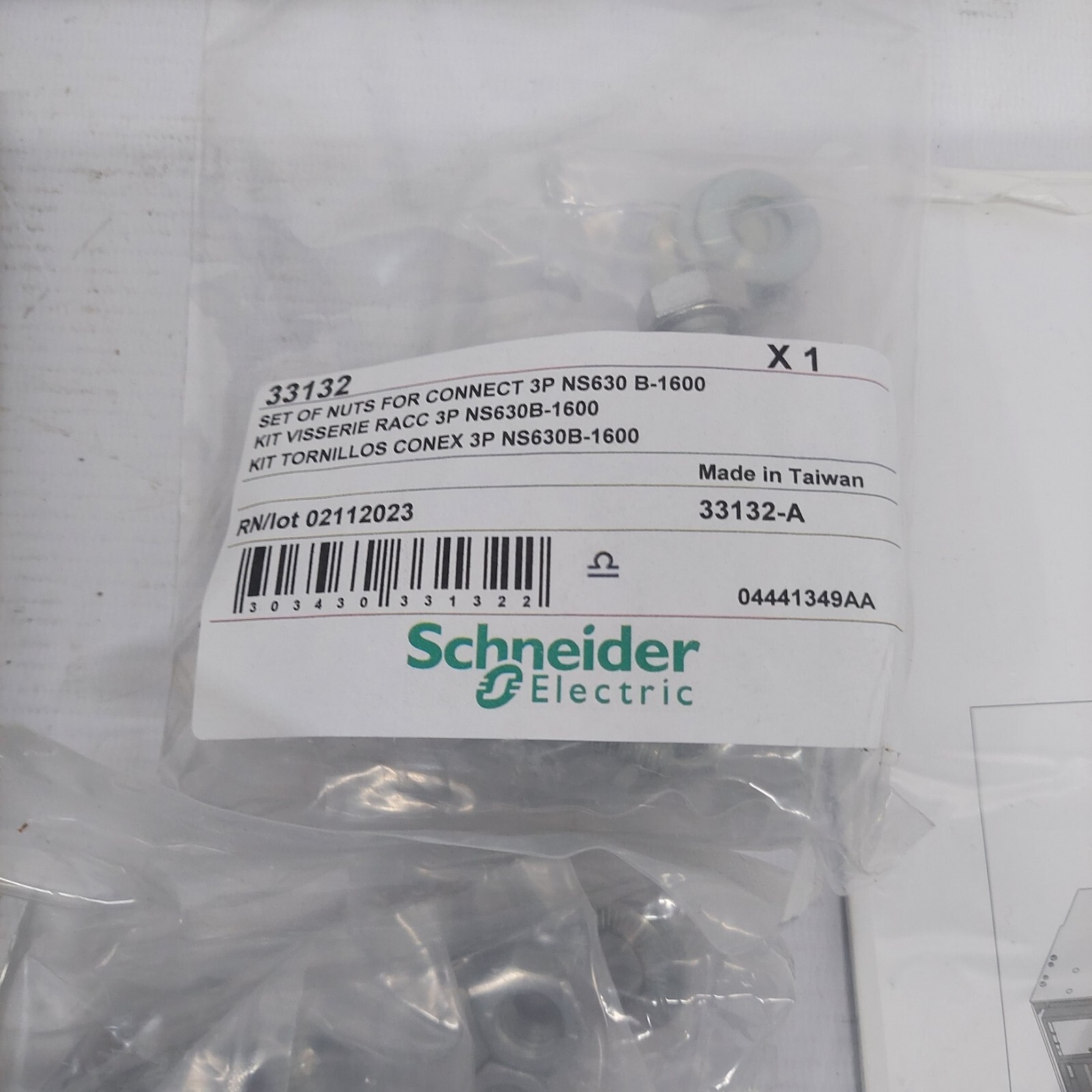 NEW SCHNEIDER MICROLOGIC 5.0 MASTERPACT NT08L1 13PEF5.0E Ui1000V TAIWAN