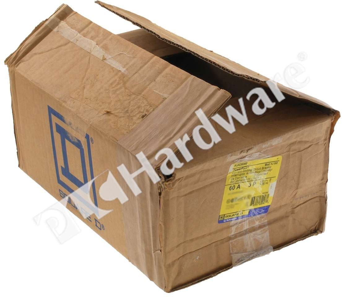 Surplus Open Schneider Electric HJA36060 Square D PowerPact Circuit Breaker 60A