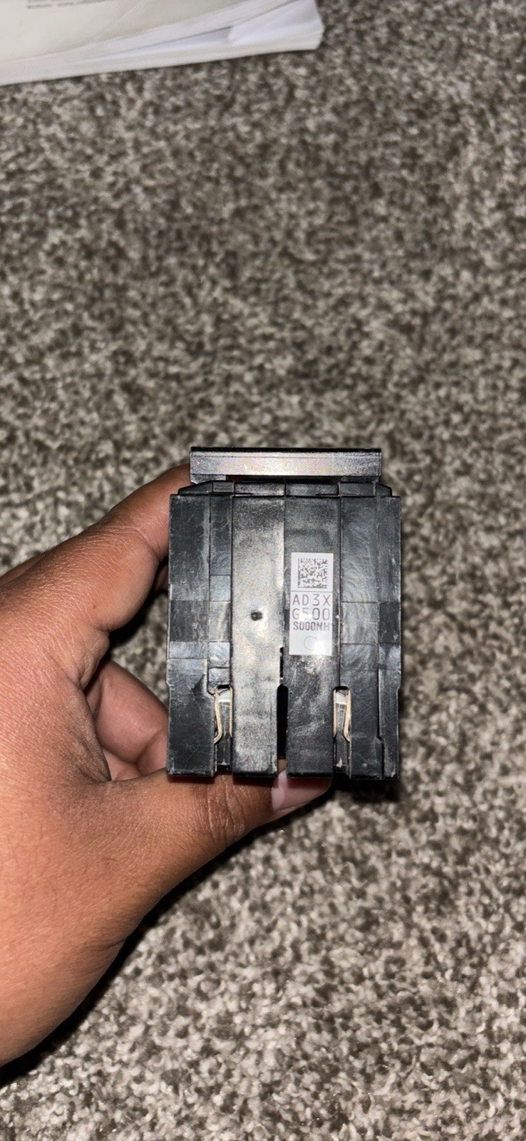Siemens Q220AFC 20A 2-Pole 120/240V AFCI Circuit Breaker Test Button