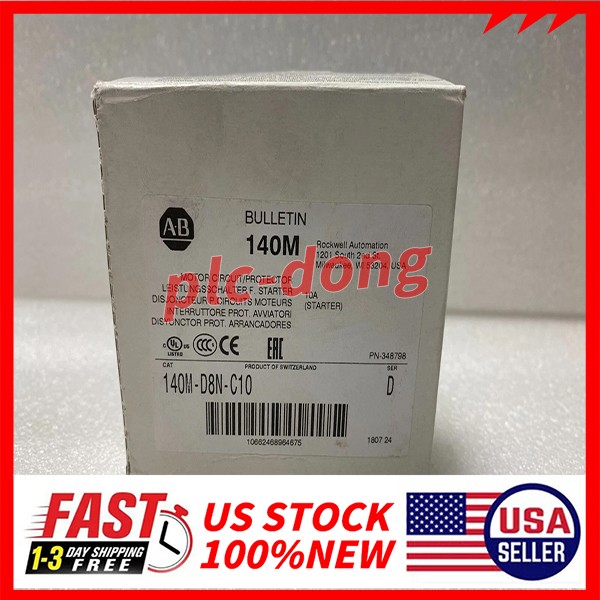 140M-D8N-C10 Allen‑Bradley 10A 65kA Motor Circuit Protector IP20